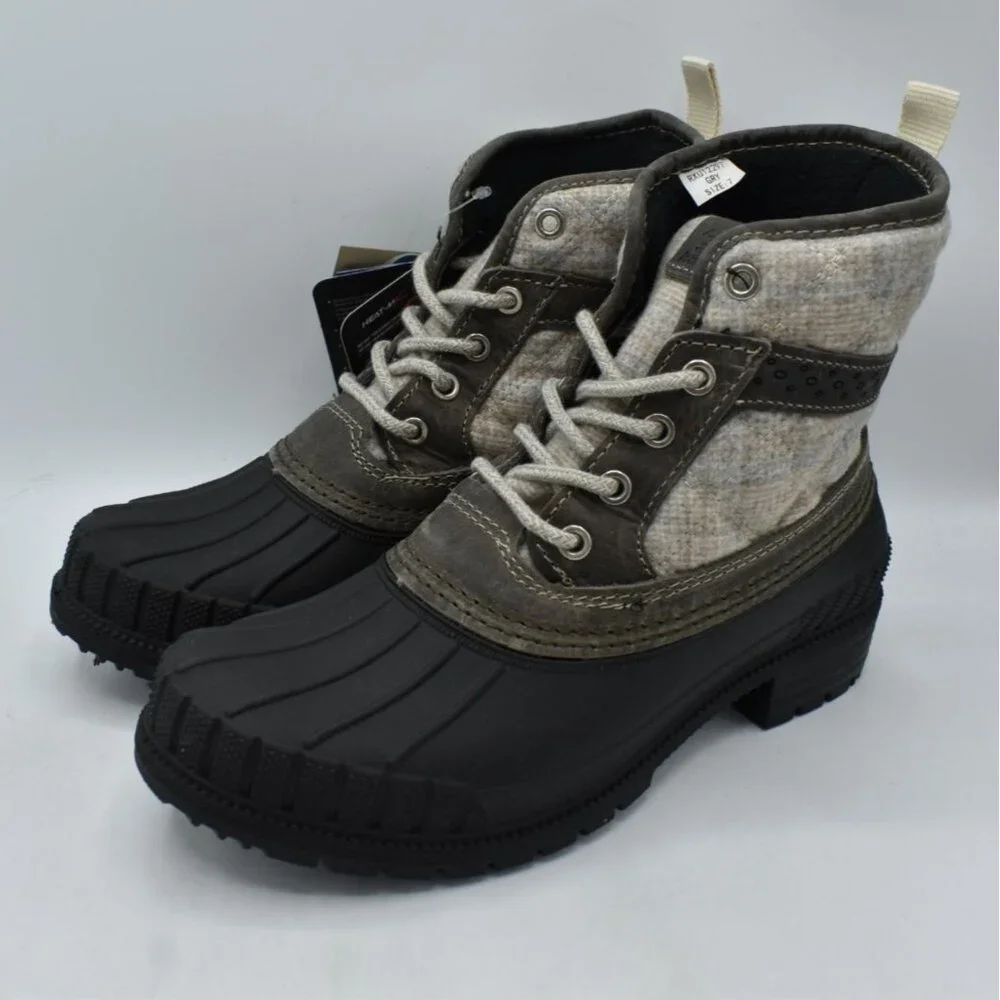Kamik‎ Womens Size 11 Sienna Mid 2 Gray Waterproof Duck Boots Shoes